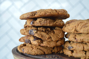 Gluten Friendly Cookie Dough - CRUM Cookie (Almond Butter Chocolate Chip Cookie)