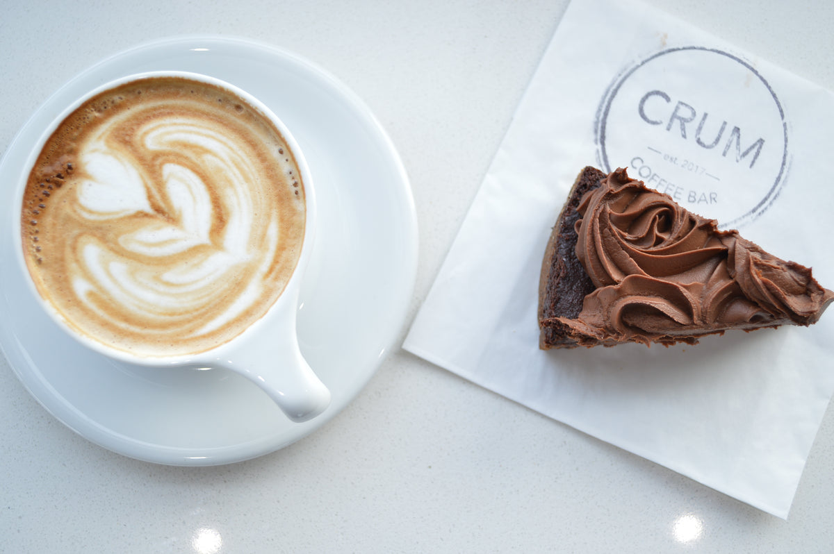 Banana Chocolate Cake (Gluten Free • Plant Based • Vegan) Crum Coffee Bar