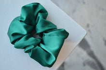 Load image into Gallery viewer, Satin Scrunchies (Green)
