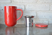 Load image into Gallery viewer, Loveramics | Pro Tea 450ml Mug w/ Infuser | Red