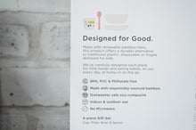 Load image into Gallery viewer, EKOBO Bambino Illustrated Kids Dinner Set - Seas