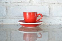 Load image into Gallery viewer, Loveramics | Egg 80ml Espresso Cup & Saucer | Red