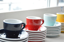 Load image into Gallery viewer, Loveramics | Egg 80ml Espresso Cup & Saucer | Denim