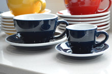Load image into Gallery viewer, Loveramics | Egg 80ml Espresso Cup & Saucer | Denim