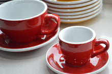 Load image into Gallery viewer, Loveramics | Egg 80ml Espresso Cup & Saucer | Red