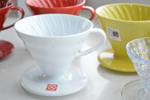 Load image into Gallery viewer, Hario V60-02 White Plastic