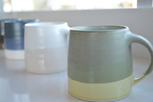 Load image into Gallery viewer, KINTO Slow Coffee Specialty Mug 320ml - Moss Green x Yellow