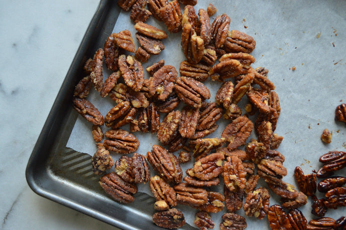 Naturally-Sweetened Candied Pecans Recipe