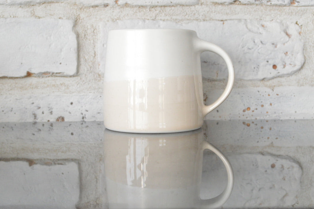 KINTO Slow Coffee Specialty Mug 320ml - Pink Beige/White