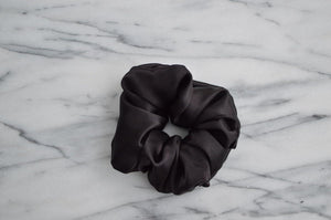 Satin Scrunchies (Black)