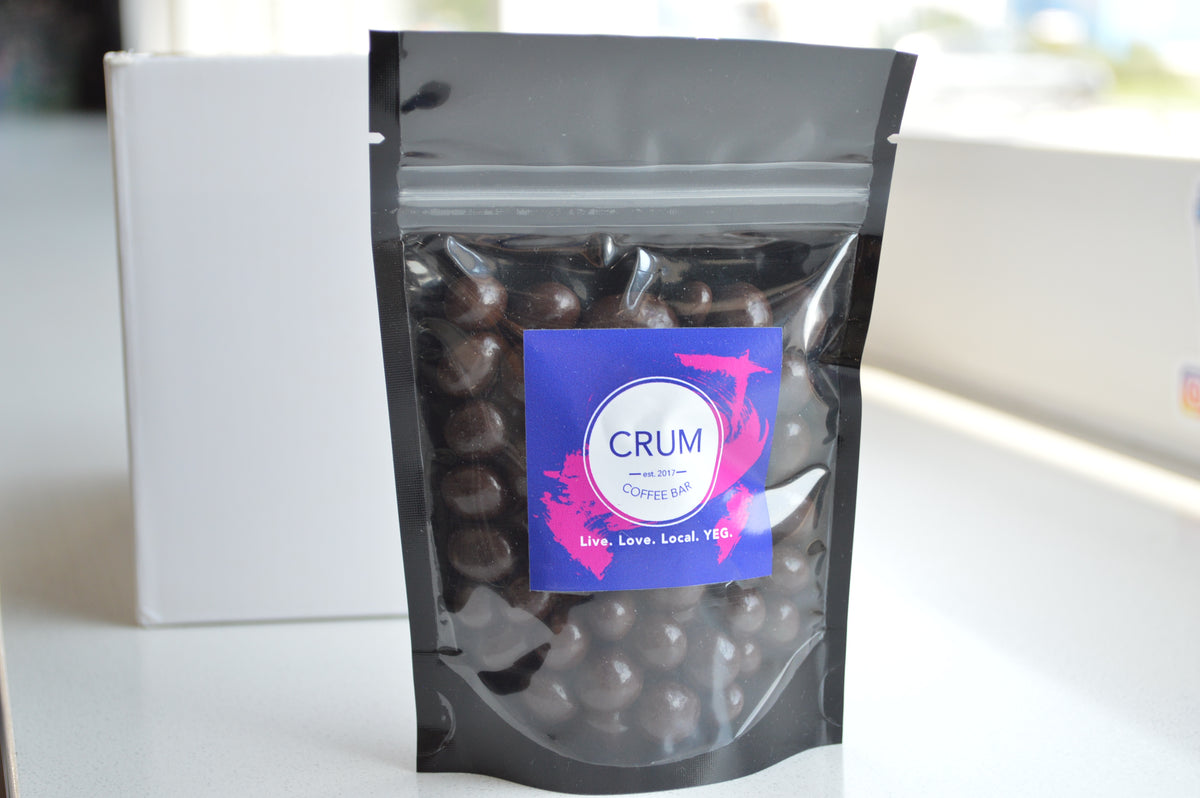 Chocolate Covered Espresso Beans Crum Coffee Bar