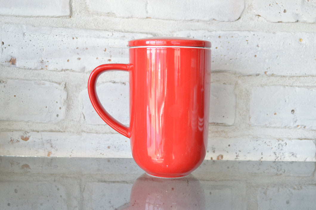 Loveramics | Pro Tea 450ml Mug w/ Infuser | Red