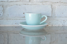 Load image into Gallery viewer, Loveramics | Egg 80ml Espresso Cup &amp; Saucer | River Blue
