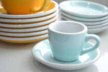 Load image into Gallery viewer, Loveramics | Egg 80ml Espresso Cup &amp; Saucer | River Blue
