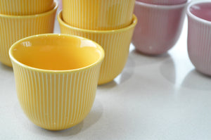 Loveramics | 150ml Embossed Tasting Cup | Yellow